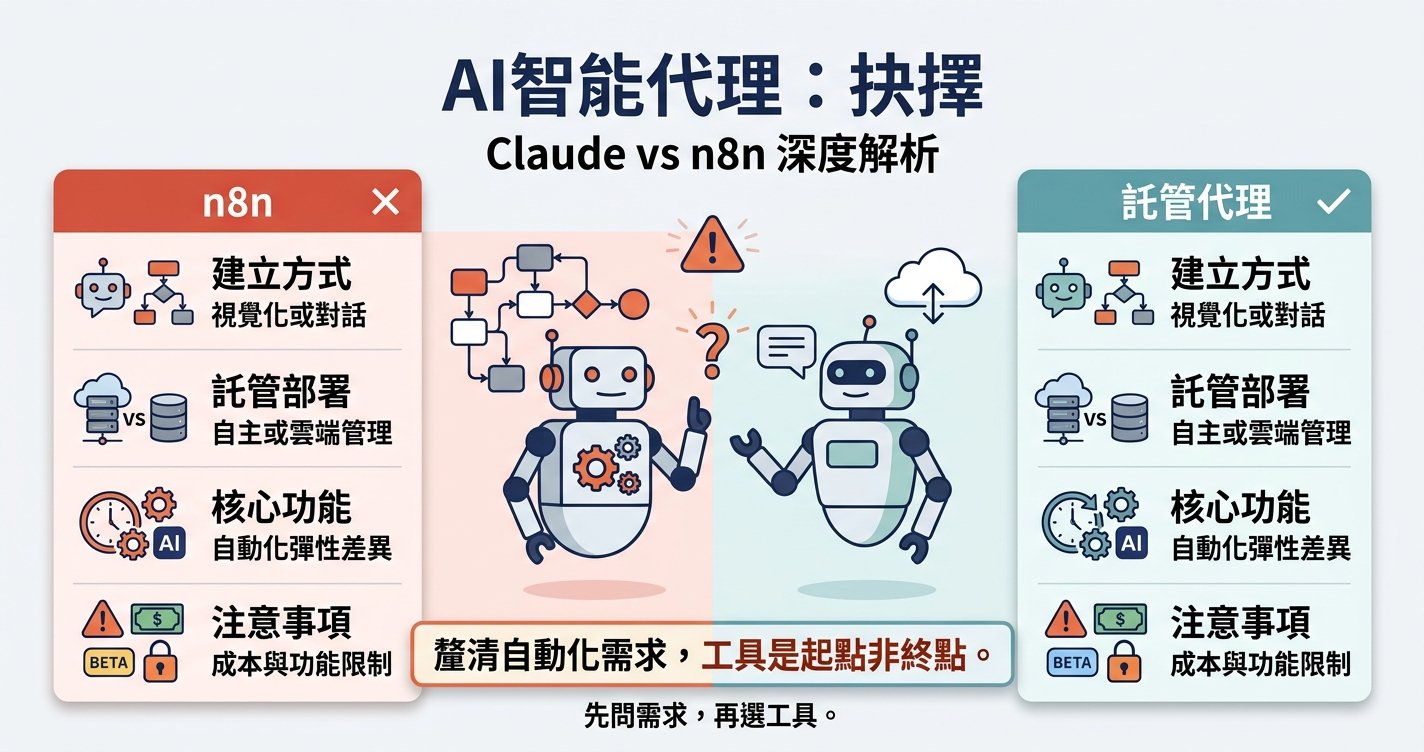 Claude Managed Agents vs n8n 對比分析