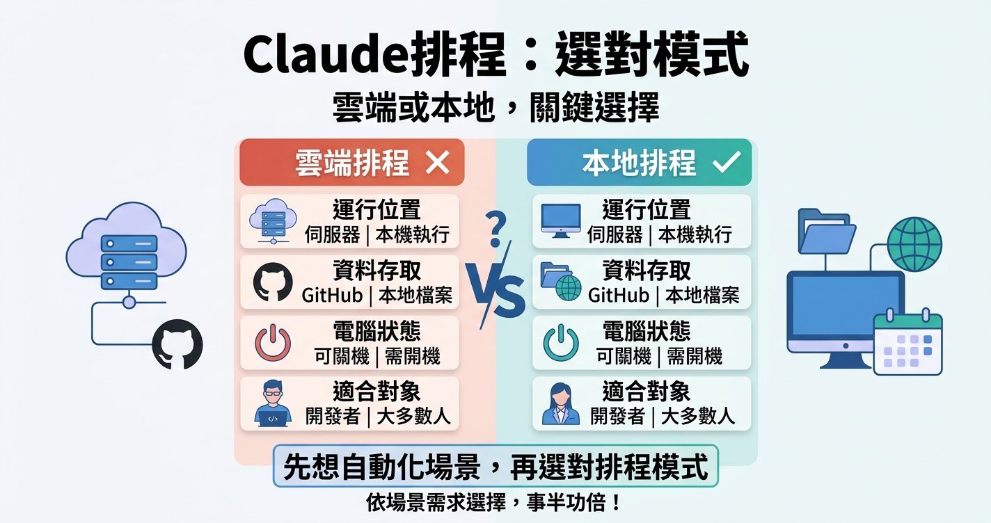 Claude Code 排程功能完整指南