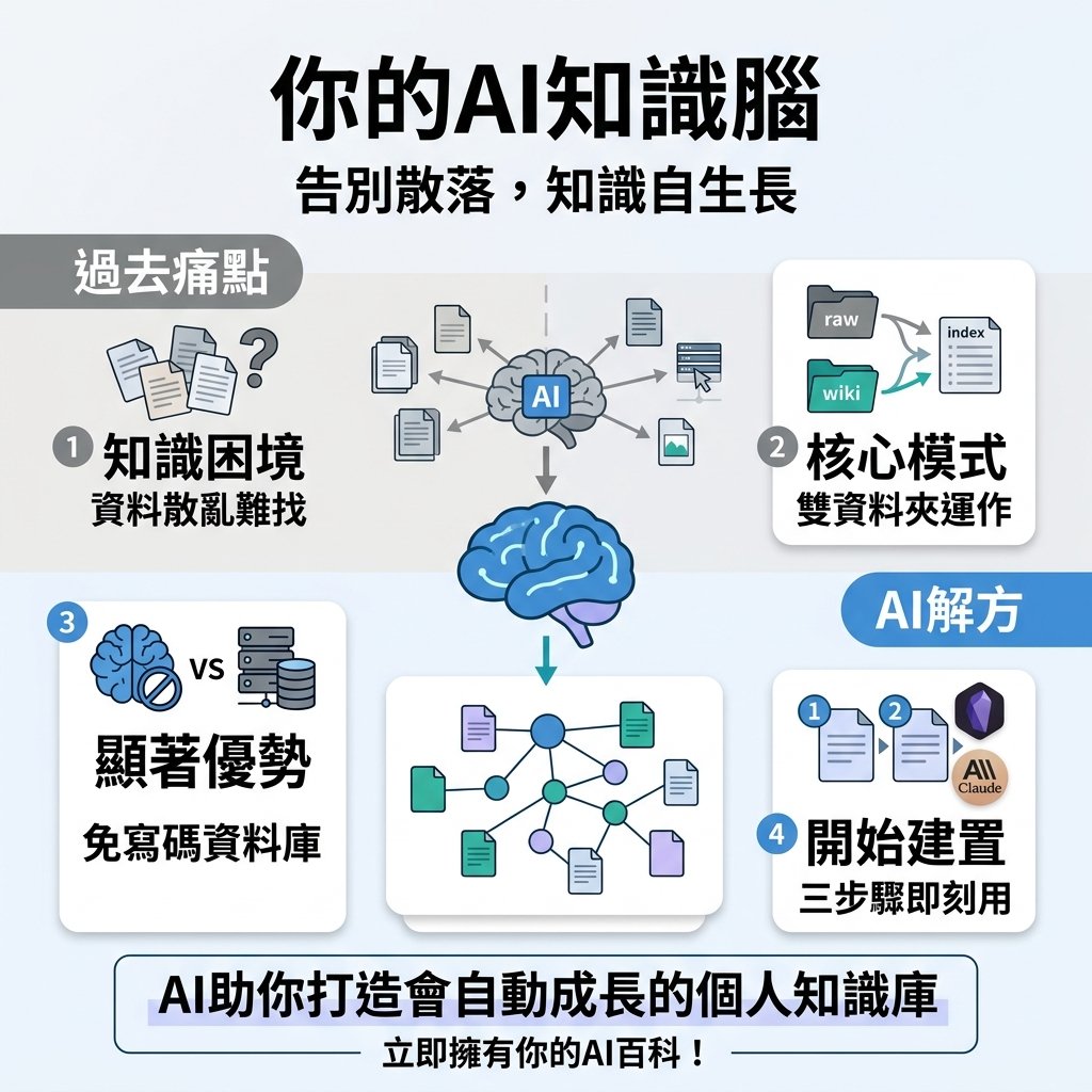 Karpathy 的 Obsidian 知識庫